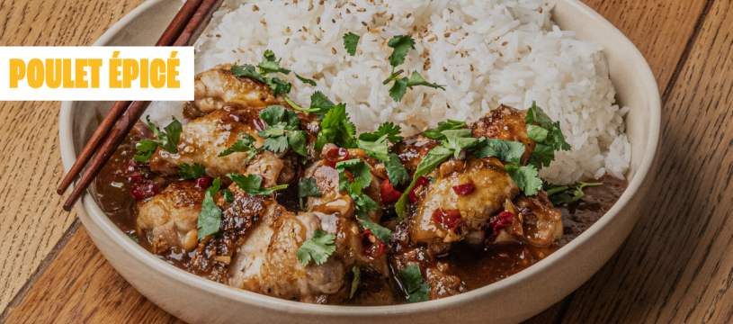 Poulet épicé chinois